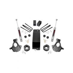 Rough Country Suspension Lift Kit 3-1/2 in Lift Blocks / Hardware / Knu