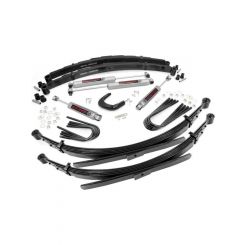 Rough Country Suspension Lift Kit 6 in Lift Brackets / Bushings / Hardw