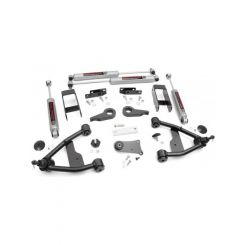 Rough Country Suspension Lift Kit 2-1/2 in Lift Brackets / Bushings / C