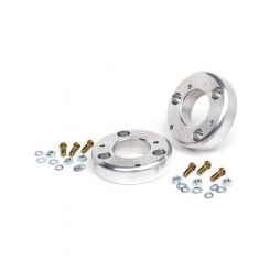 Rough Country Suspension Leveling Kit 2-1/2 in Lift Coil Spring Spacer Fr
