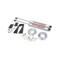Rough Country Suspension Leveling Kit 2-1/2 in Lift Hardware / Shocks / S (568)