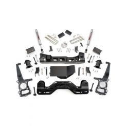 Rough Country Suspension Lift Kit 4 in Lift Brackets / Bushings / Crossm