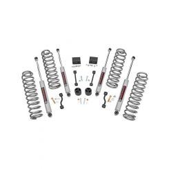 Rough Country Suspension Lift Kit 2-1/2 in Lift Brackets / Bump Stops /
