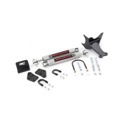 Rough Country Steering Stabilizer Kit Dual Hardware Included Steel 2