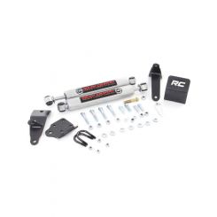 Rough Country Steering Stabilizer Kit Dual Hardware Included Steel 2