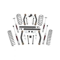 Rough Country Suspension Lift Kit 4 in Lift Brackets / Bushings / Contr