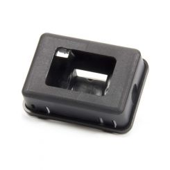 Raceceiver Radio Mount 3 x 2 x 1 in Plastic Black Raceceiver Radio Rece