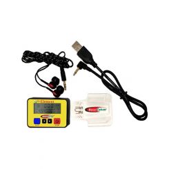 Raceceiver Radio Receiver Element Water Resistant LCD Screen Rechar