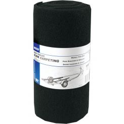 Reese Carpet Marine Grade 12 x 144 in Mildew Resistant Black Bunk Trai