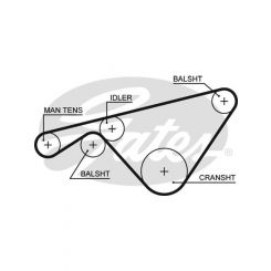 Gates PowerGrip Timing Belt