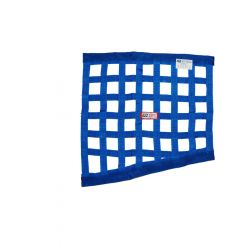 RJS Safety Window Net SFI 27.1 1 in Webbing Trapezoid Blue Drag Race