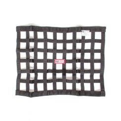 RJS Safety Window Net SFI 27.1 1 in Webbing 18 x 24 in Rectangle Bla