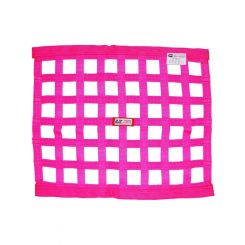 RJS Safety Window Net SFI 27.1 1 in Webbing 18 x 24 in Rectangle Pink