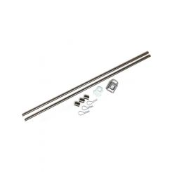 RJS Safety Window Net Installation Kit Buckle Style Hardware Included