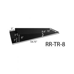 Race Ramps Trailer Ramp 8 in Lift Height 54.75 in Long 16 in Wide 5 i (RR-TR-8)
