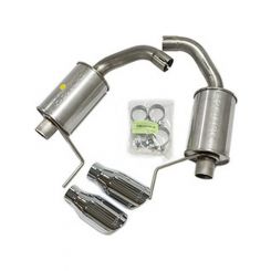 ROUSH 2015-2019 For Ford Mustang 3.7L/2.3L V6/I4 Exhaust Kit w/ Round T