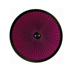 RPC 14in. in. SUPER-FLOWin. AIR CLEANER TOP BLACK/RED MESH