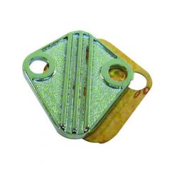 RPC Fuel Pump Blockoff Cast Zinc Chrome Various A