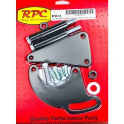 RPC Power Steering Saginaw Direct Fit Pump Bracket Kit Steel Black BB Ch