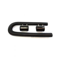 RPC Radiator Hose Kit 48 in Long Black End Caps