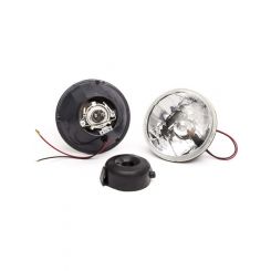 RPC Headlight 5-3/4 in OD H4 Bulb Amber Turn Signa