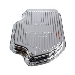 RPC Transmission Pan Stock Depth Finned Steel Chro