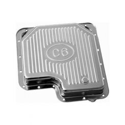 RPC Transmission Pan Stock Depth Finned Steel Chro