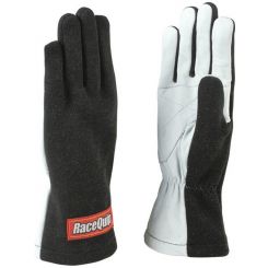 Racequip/Safequip Gloves 350 Series Driving Single Layer Nomex / Leath