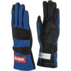 Racequip/Safequip Gloves 355 Series Driving SFI 3.3/5 Double Layer Nom