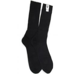 Racequip/Safequip Socks SFI 3.3 Fire Retardant Cotton Black Medium Pair