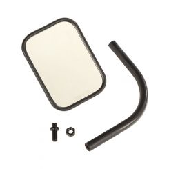 Rugged Ridge Mirror Side View Rectangular Quick Release Textured