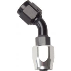 Russell Fitting Hose End Full Flow 45 Degree 6 AN Hose to 6 AN Female