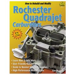 SA Books Book How to Rebuild and Modify Rochester Quadrajet Carburetor