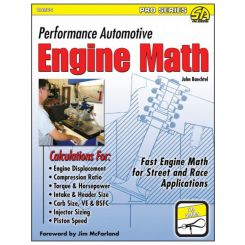 SA Books Book Performance Automotive Engine Math 160 Pages Paperback
