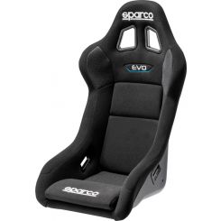 Sparco Seat EVO QRt Non-Reclining FIA Approved Side Bolsters Harnes