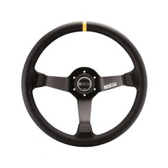 Sparco Steering Wheel R345 350 mm Diameter 3-Spoke 63 mm Dish Sued