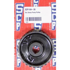 Stock Car Prod-Oil Pumps Oil Pump Pulley Gilmer 28-Tooth 5/8 in Shaft