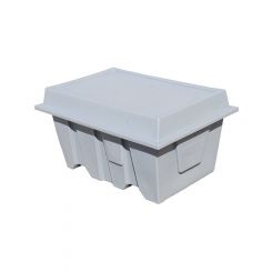 Scribner Engine Storage Case Bare Block 30 x 23 x 17 in Plastic Gray Che