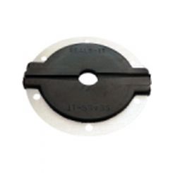 Seals-It Firewall Grommet 1 Split Hole 3 in OD 1/2 in ID Pointed Alu