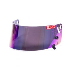 Simpson Safety Helmet Shield Iridium Shark / Vudu Model Helmets