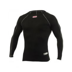 Simpson Safety Underwear Top Memory Fit SFI 3.3 Long Sleeve Nomex Bla