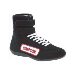 Simpson Safety Shoe Driving High-Top SFI 3.3/5 Suede Outer Nomex Inne