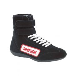 Simpson Safety Shoe Driving High-Top SFI 3.3/5 Suede Outer Nomex Inne