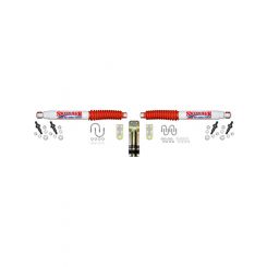 Skyjacker Steering Stabilizer Kit Dual Hardware Included Steel White GM