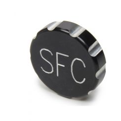 Superior Fuel Cells Fuel Cell Filler Cap Screw-On Aluminum Black Anod