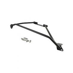Steeda Autosports Strut Tower Brace Tubular Chromoly Black Powder Co