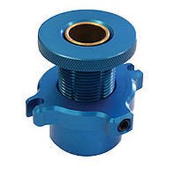 Steeda Autosports Clutch Cable Adjuster Firewall Mount Aluminum Blue
