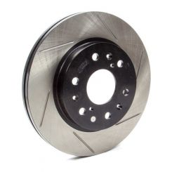 Stoptech Brake Rotor Power Slot Front Driver Side Directional / S