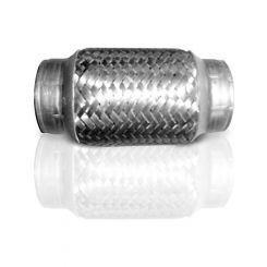 Stainless Works Exhaust Flex Pipe Weld-On Flexible 2-1/2 in Inlet 2