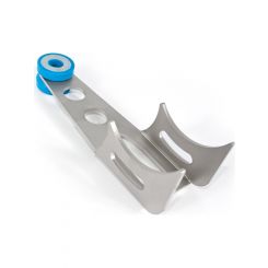 Stainless Works Exhaust Muffler Hanger Bolt-On 3 in Stainless / Silicone